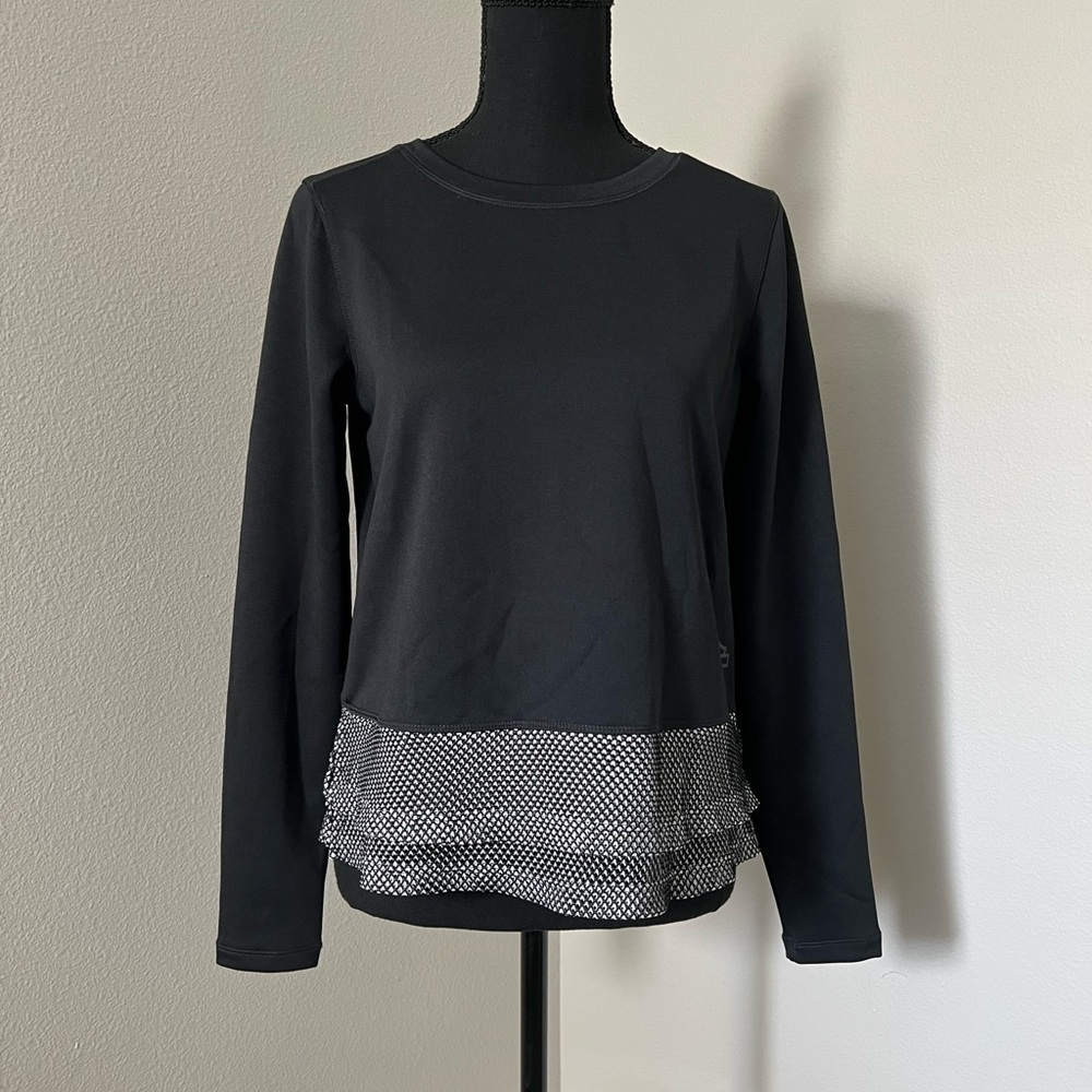 Harley Davidson HD Moto Jersey Knit Cordura Fabric Long Sleeve Top
